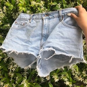 Shorts - cut off levi shorts Shorts - cut off levi shorts